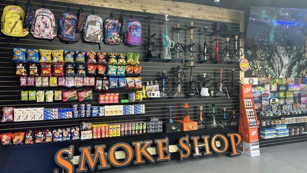 Top Quality Hookahs & Accessories, Exotic Snacks and Drinks + Novelties