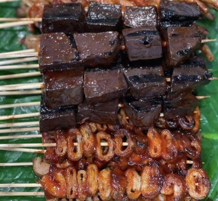 Grilled Betamax and Adobo Silet