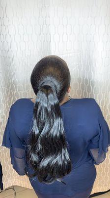 Extension ponytail