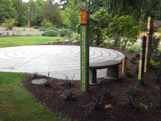 Peace Garden and Labyrinth (open to the public)