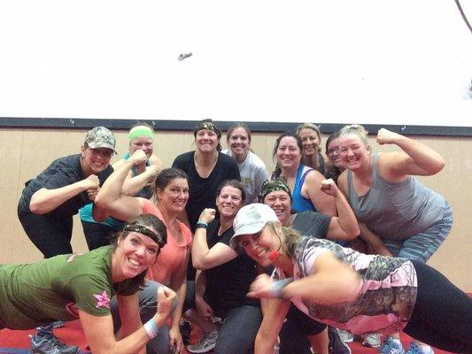 We have so much fun at Kaia FIT! We train hard and laugh the whole time!