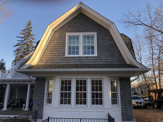 New Windows Siding and Composite Trim.