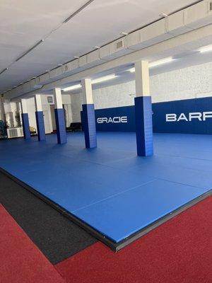 Our mat area