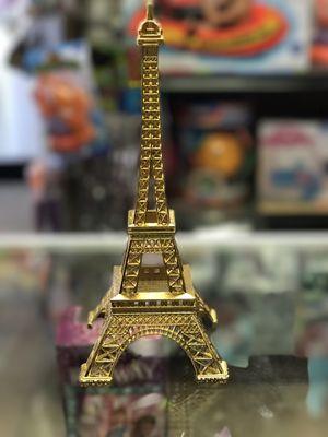 #Eiffel #Tower #Gold #Silver 
Size: 8"