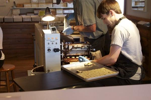 Making chocolate