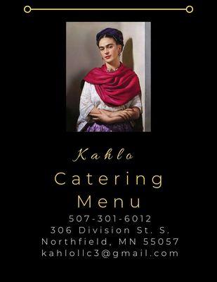 Catering Menu