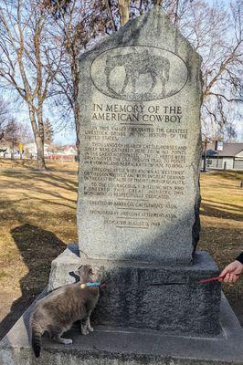 American Cowboy memorial