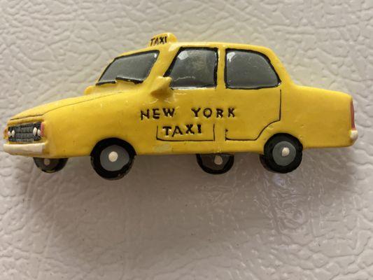 My NYC souvenir refrigerator magnet is always in my view! 09/26/2020