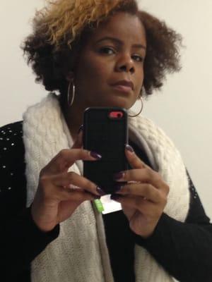 Twist out natural hair color by Nki