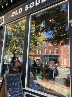 Outdoors store on Main St