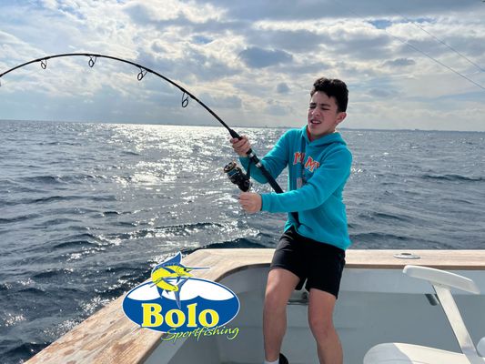 kids love BOLO Santiago on the jig #bolosportfishing #fishbolo #CaptainGeorgeDisbury