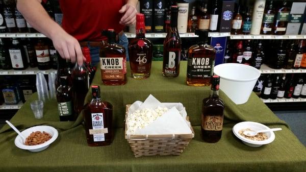 Small Batch Bourbon Tasting