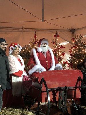 Santa tent