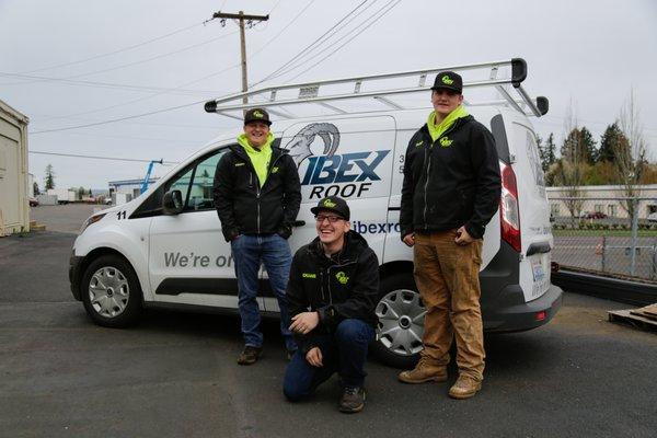 IBEX Roof team