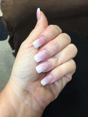 Ombré nails by Loan! I LOVE THEM!!!