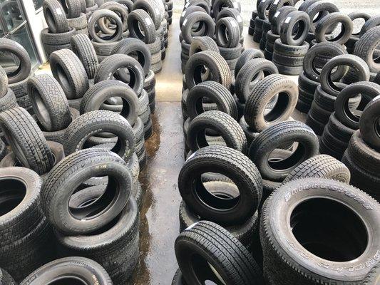 We have a large selection of tires in Sets, Partial-sets of 3 (good for a pair plus a spare), and Pairs.