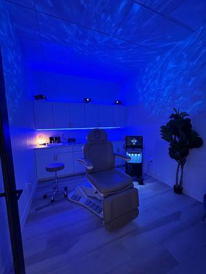 Hydrafacial room