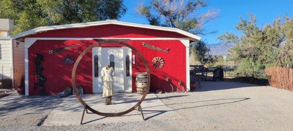 Little Red Barn Wedding Chapel in Pahrump located 55mi from Las Vegas Wedding Chapels
 Vegas wedding Venue