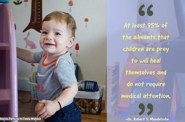 Chiropractic adjustments could help a baby and children develop a stronger immune system !