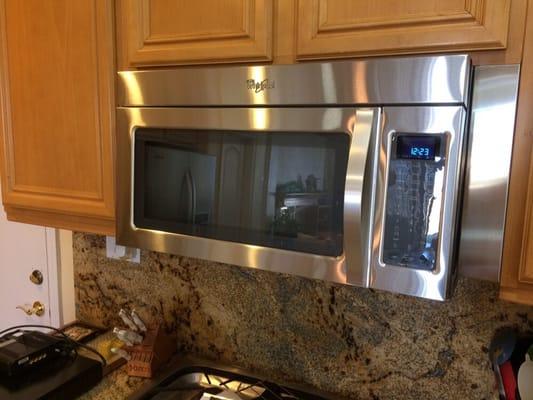 Microwave installs