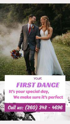 Great wedding dance lesson.