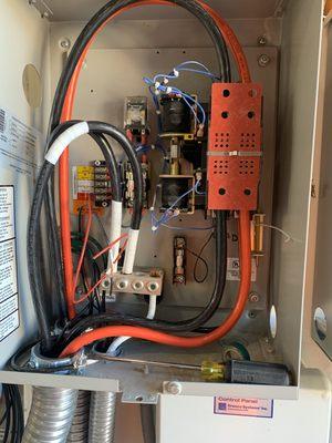 Generator install transfer switch