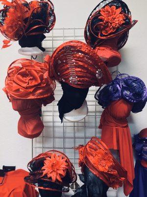 Handmade church hat or special occasion--- Red hat Society members