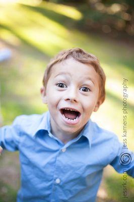 happy kiddos playing during a session in Highland park with Rochester NY family photographer Jess Kamens Photography