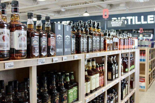 We offer a wide selection of liquors from you to choose from.