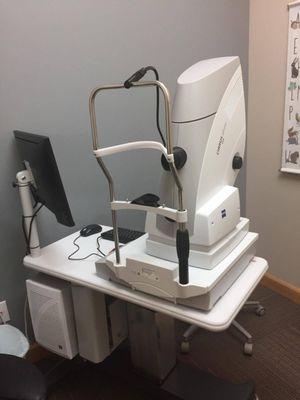 Dr. Gist is excited to have the latest equipment to help diagnose his patients.