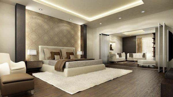 Modern Master Bedroom With Neutral Colors