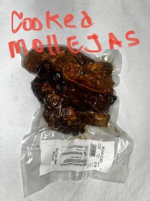 Cooked Mollejas.