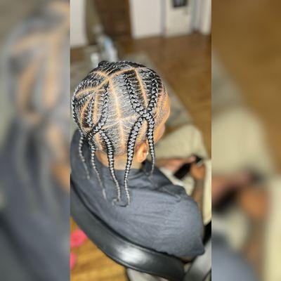 Men braids