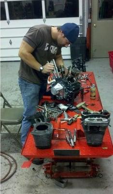 rebuilding a fatboy motor