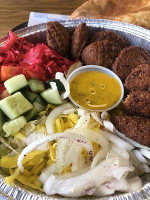 Falafel dish