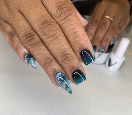 Nails designed by The Nail Doctor Ryan Renée