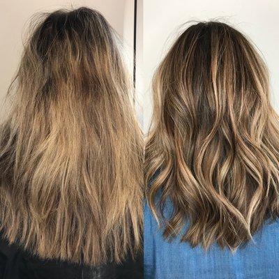 Reverse Balayage