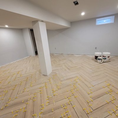 Tile installation services, interior painting, basement finishing, flooring installation, home renovation, paint, and more.