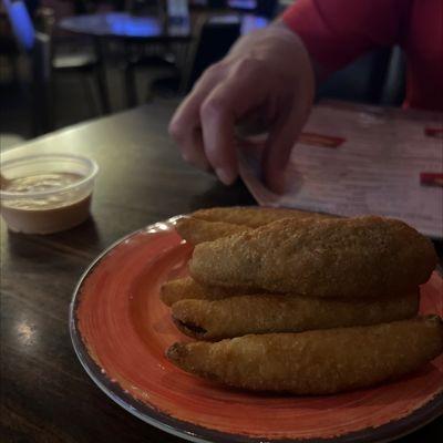 Fried pickles