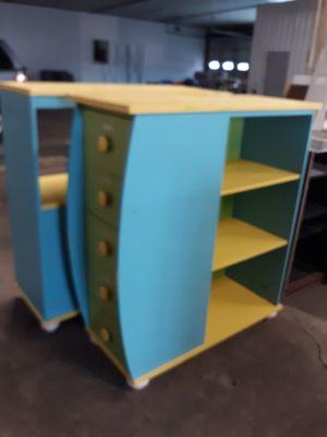 Children's dresser and shelf $75.00