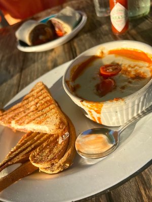 Grilled Cheese, Tomato Soup