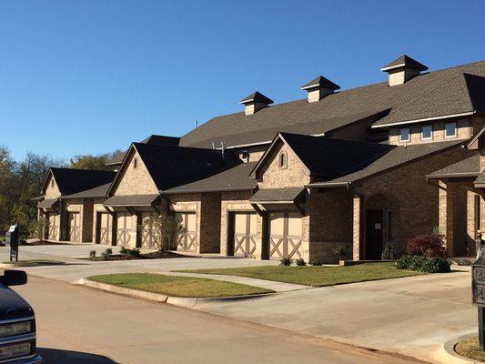 Townhomes we built at Belmar Golf Course.