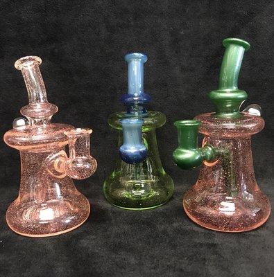 Hand blown CFL and UV hand blown rigs out of Orange County by local artist Kenta K