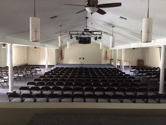 Inside of the Big Chapel