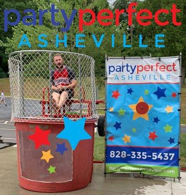 Make a splash at your Summer picnic, school or church event, or festival this year. Our dunk tank is a huge hit with all the guests.