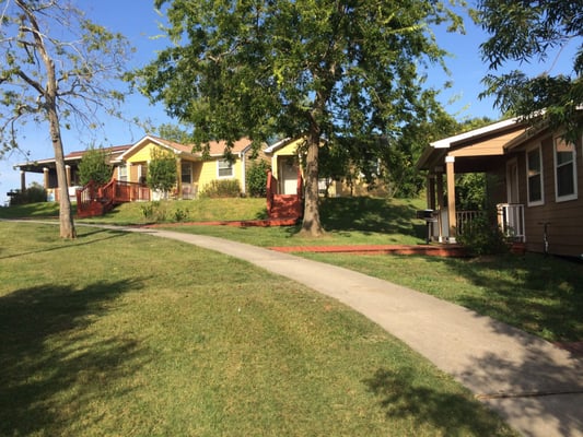 Studio style cabins. Very cute and well kept.