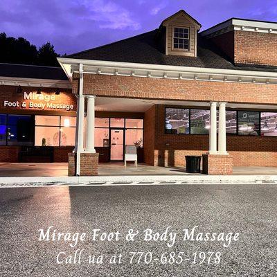 Welcome to Mirage Foot & Body Massage