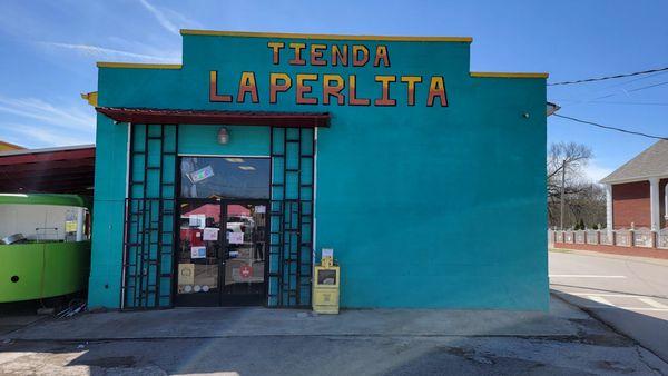 The Mexican store next to the restaurant