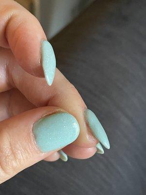 Dip nails