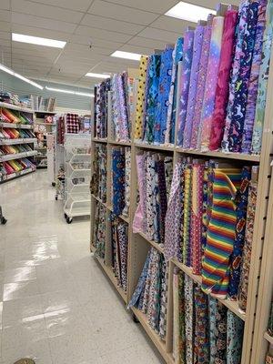 Fabrics galore!